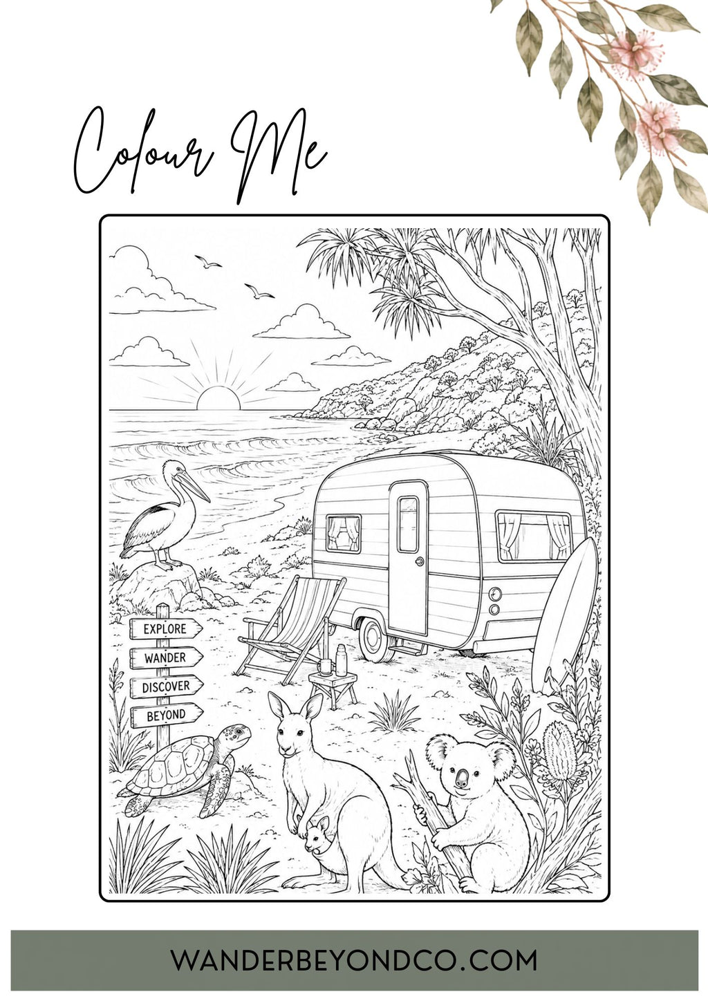 Travel Activity Book (Printable PDF)