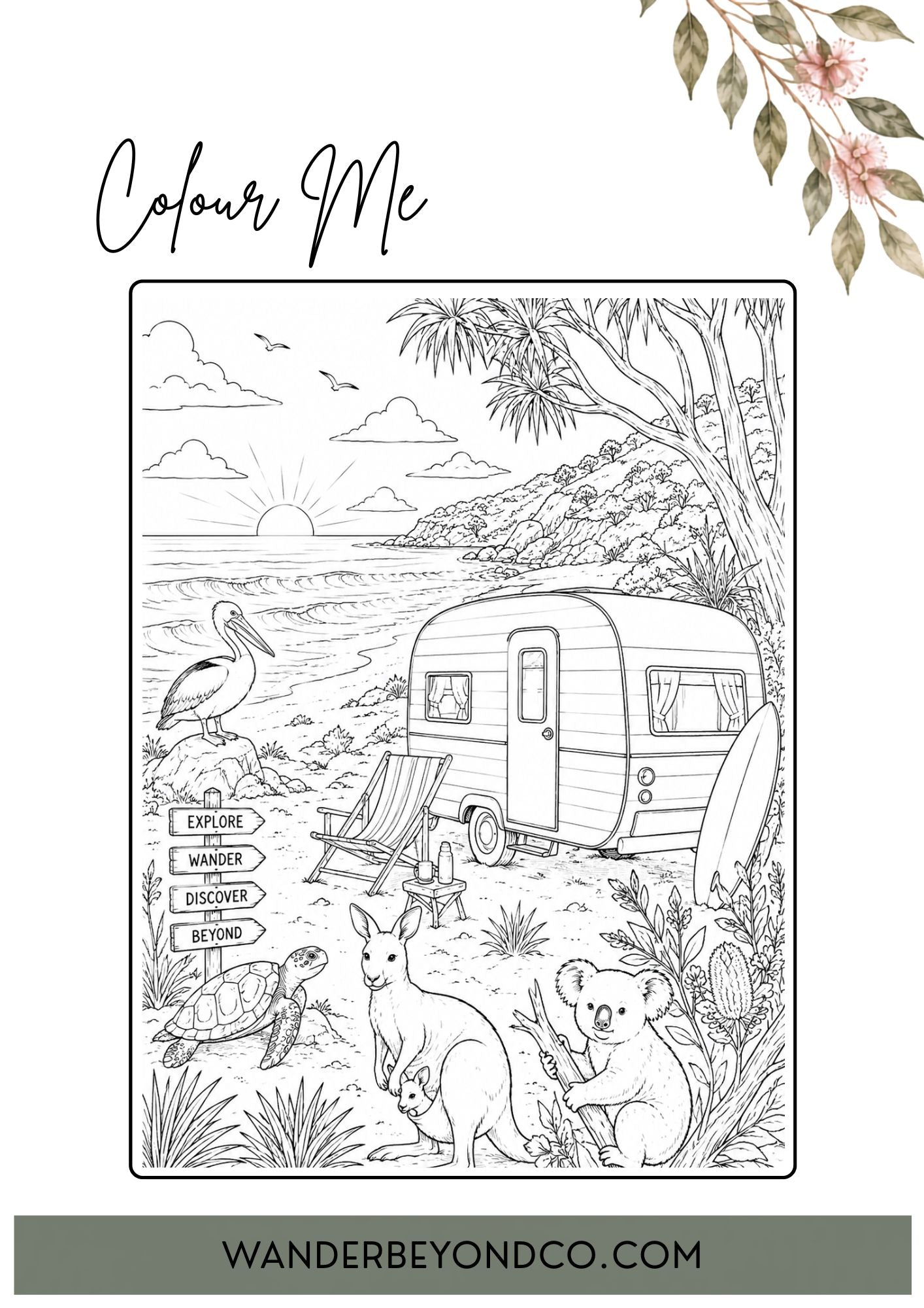 Travel Activity Book (Printable PDF)